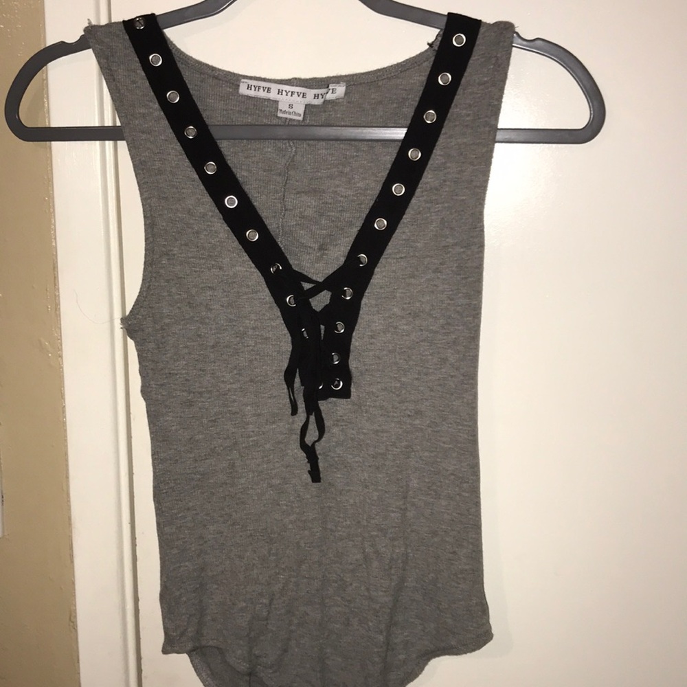 Lace Up Bodysuit